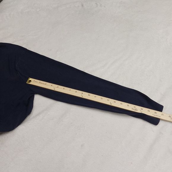 Polo Ralph Lauren Sweater Mens Size XL Blue V Neck Long Sleeve Pima Cotton - Picture 6 of 7